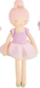 Ballerina Dolls - Assorted Baby Accessories Mudpie Pink
