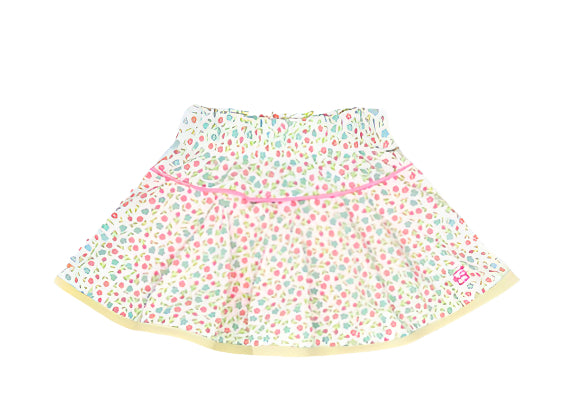 Quinn Skort - Petal Power Floral Girls Skirts + Bloomers Set Athleisure