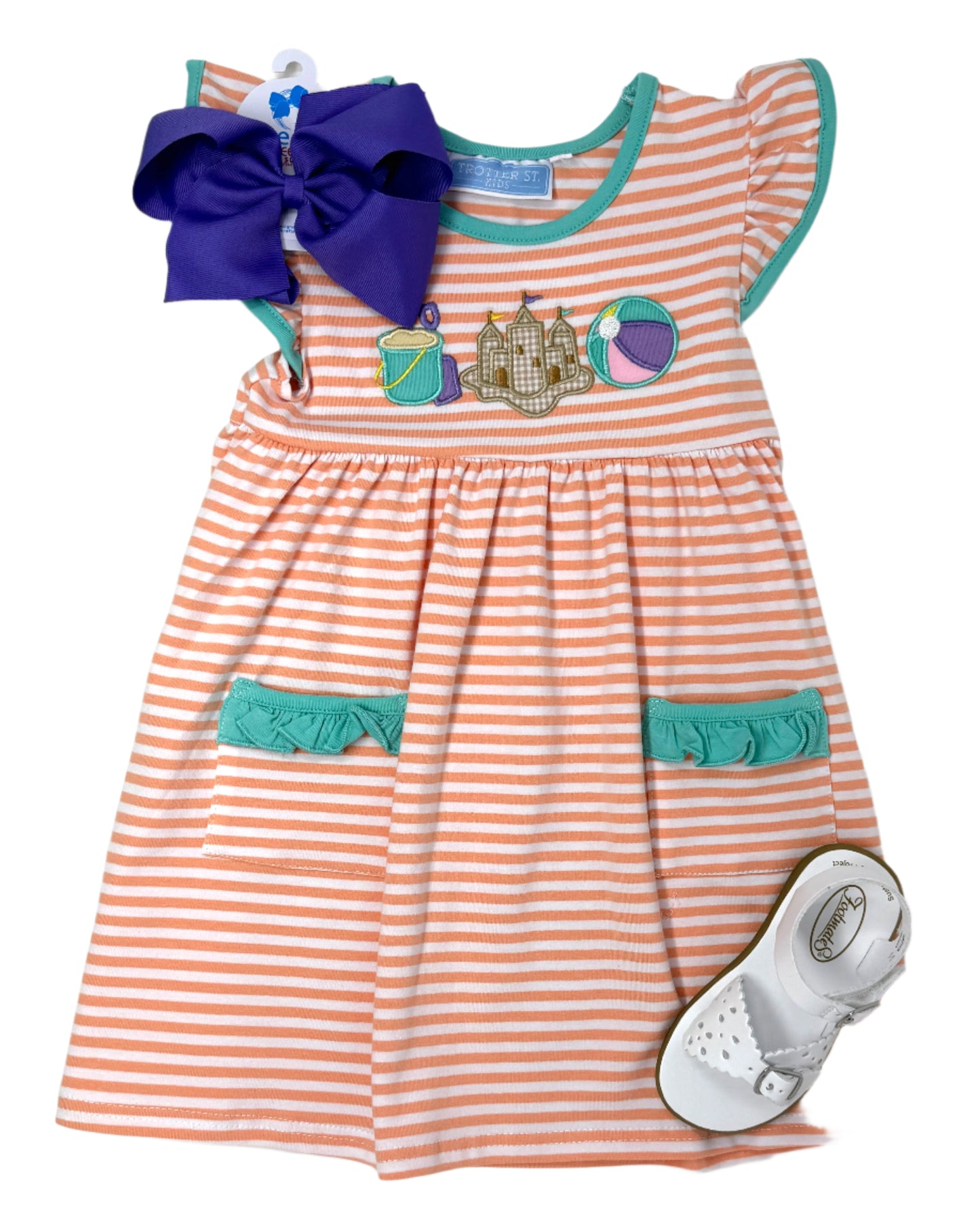 Sandcastle Trio Dress Girls Play Dresses Trotter Street Kids