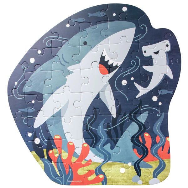 Shark Shaped Puzzle Toys Stephen Joseph