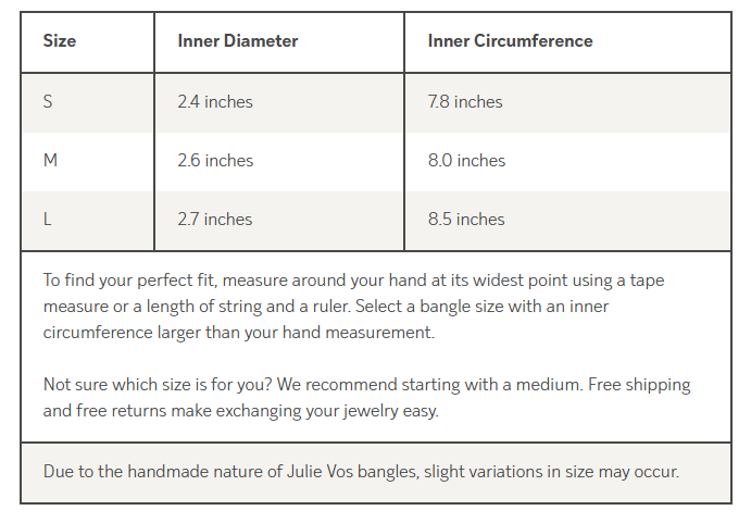 Milano Luxe Bangle - Iridescent Clear Crystal - Large Bracelets Julie Vos