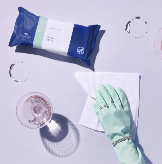 Surface Wipes - Volcano Kitchen + Entertaining Capri Blue