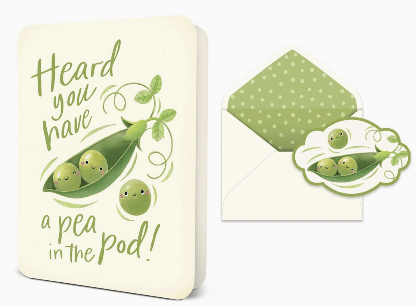 A Pea In The Pod Deluxe Greeting Card Paper Goods Studio Oh!