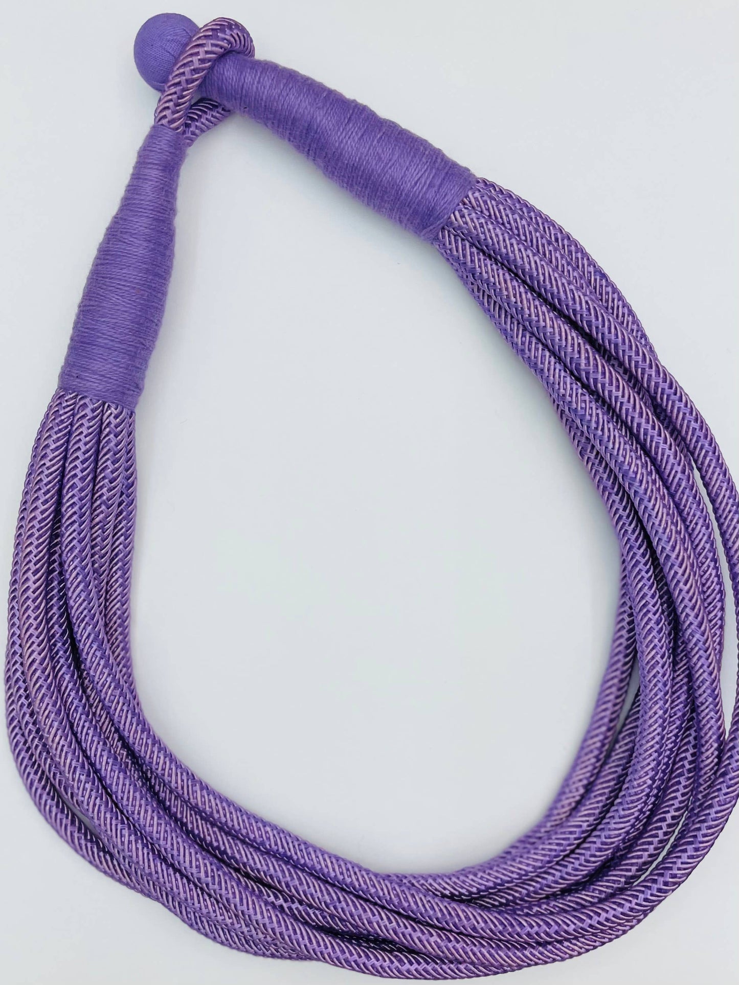 Statement 8-Strand Necklace - Lilac Necklaces TWO FORTY TWO