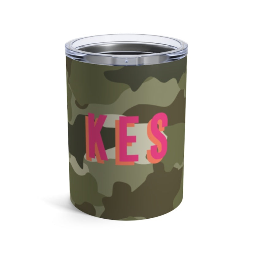 Small Tumbler - Camo Green Gifts Clairebella
