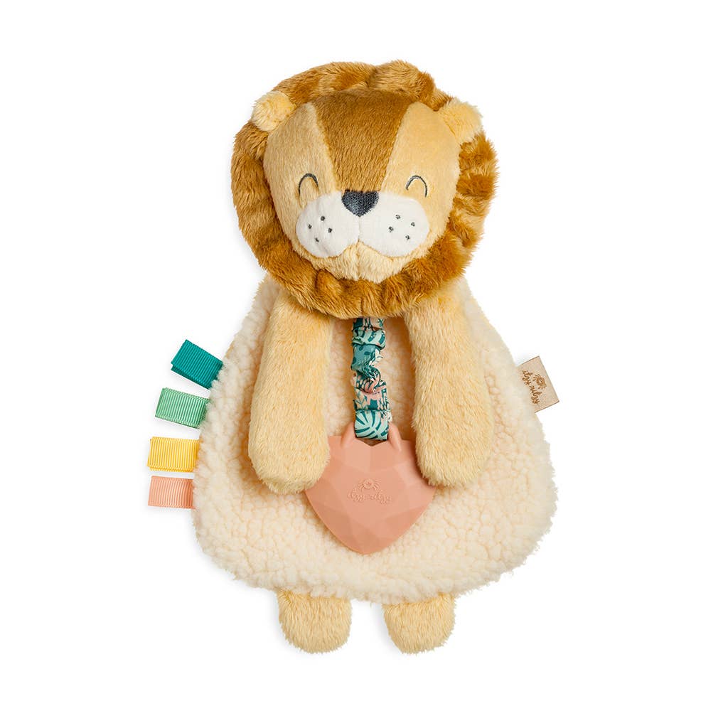 Itzy Lovey™ Lion Plush with Silicone Teether Toy Gifts Itzy Ritzy