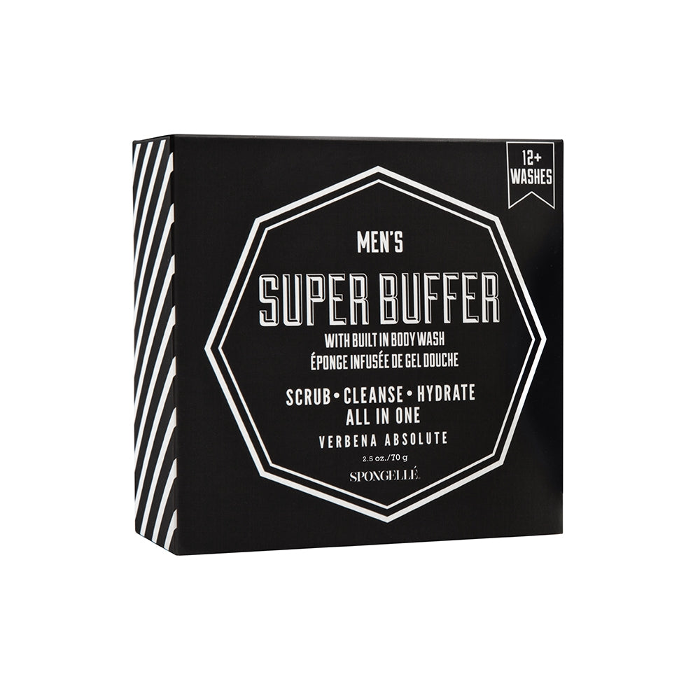 Mini Men's Super Buffer - Verbena Absolute Gifts Spongelle