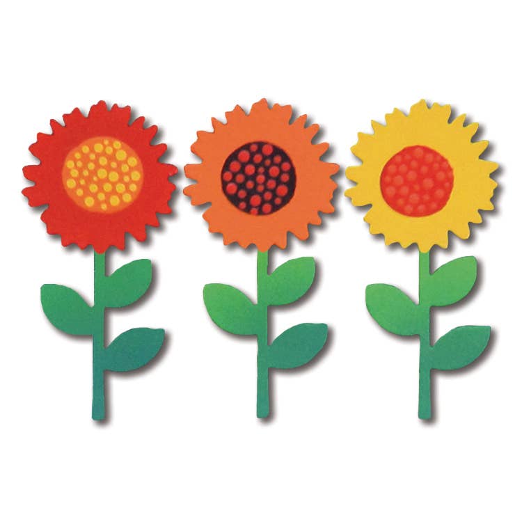 Sunflower Stem Magnets Home Decor Roeda Studio