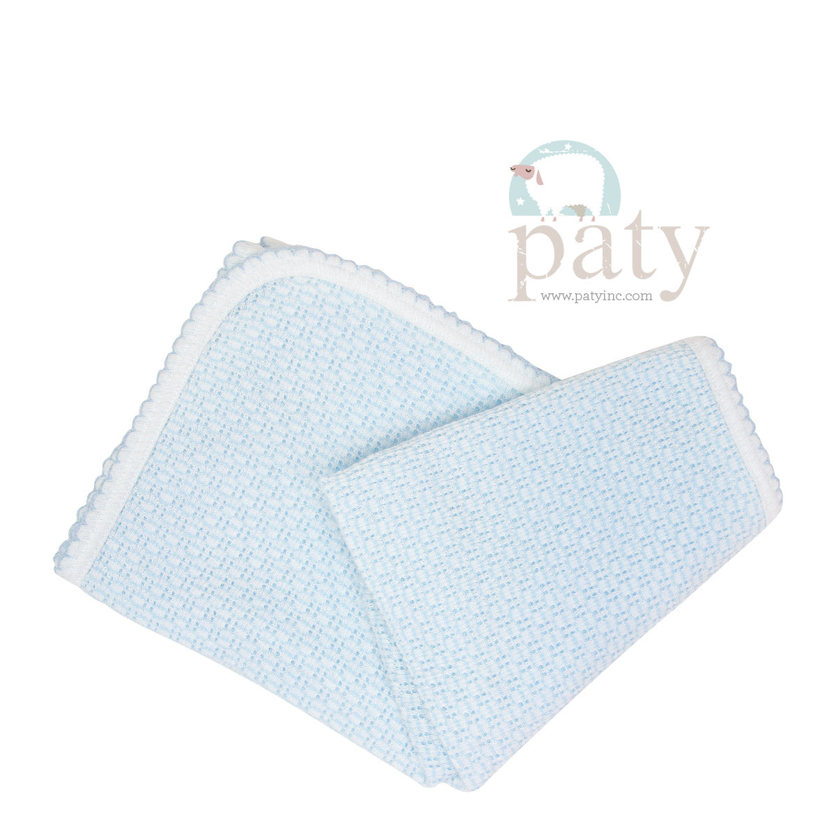 All Over Color Swaddle Baby Accessories Paty Blue  