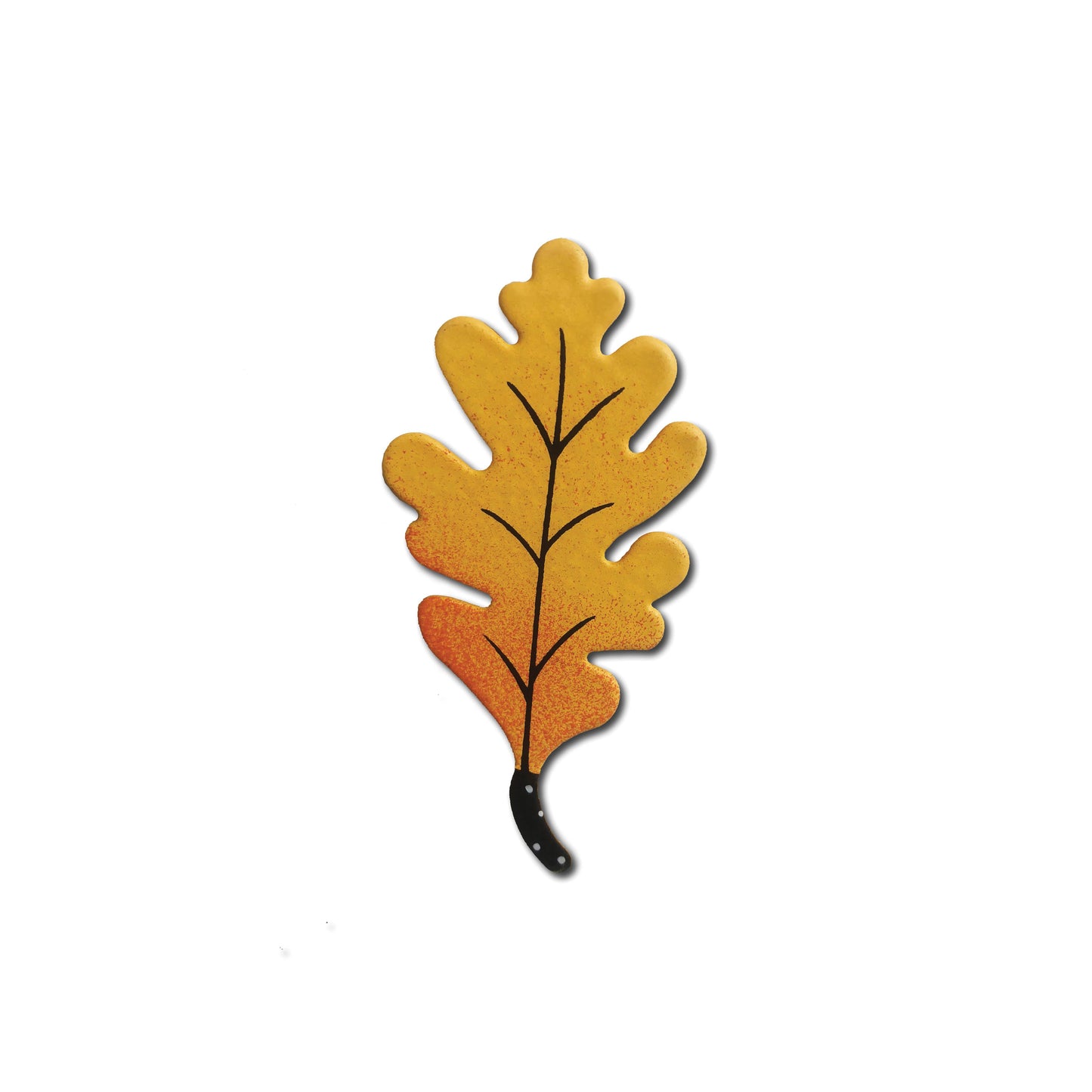 Oak Leaf Open Stock Magnet Yellow Home Decor Roeda Studio   