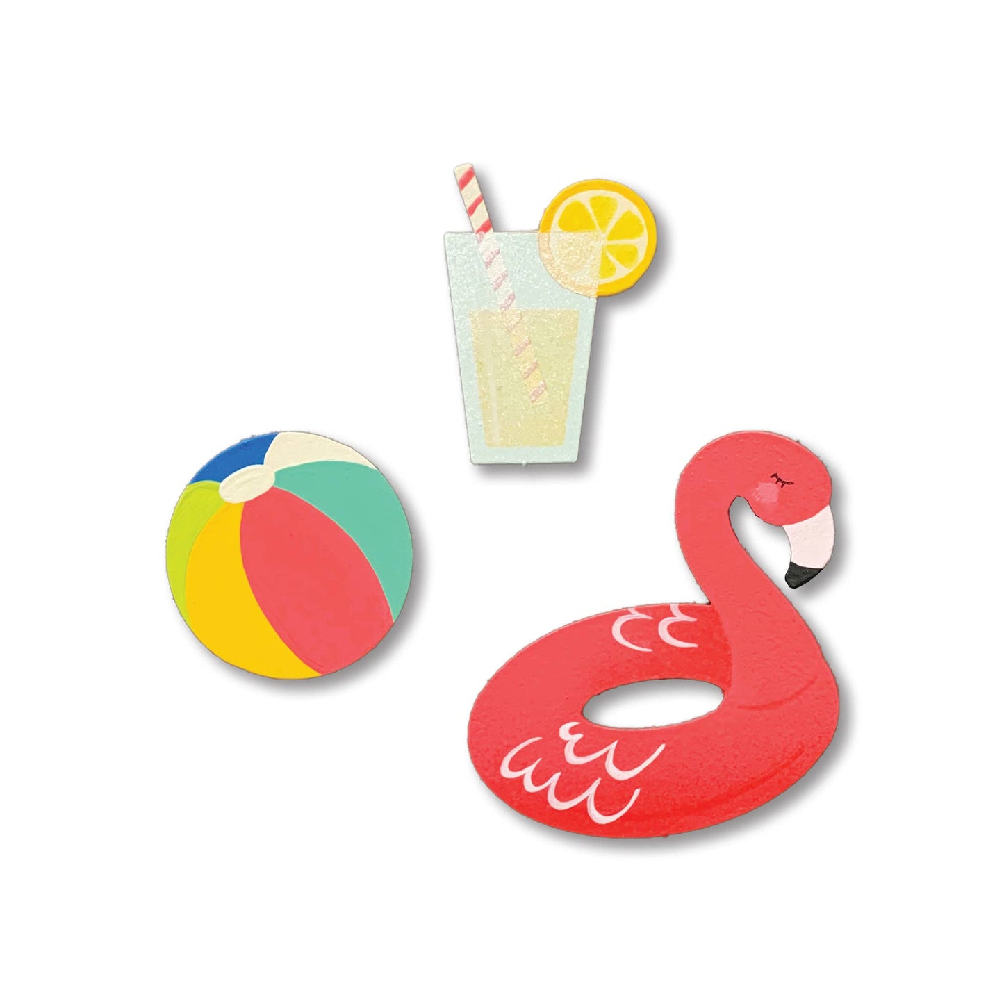 Poolside Fun Magnets S/3 Gifts Roeda Studio