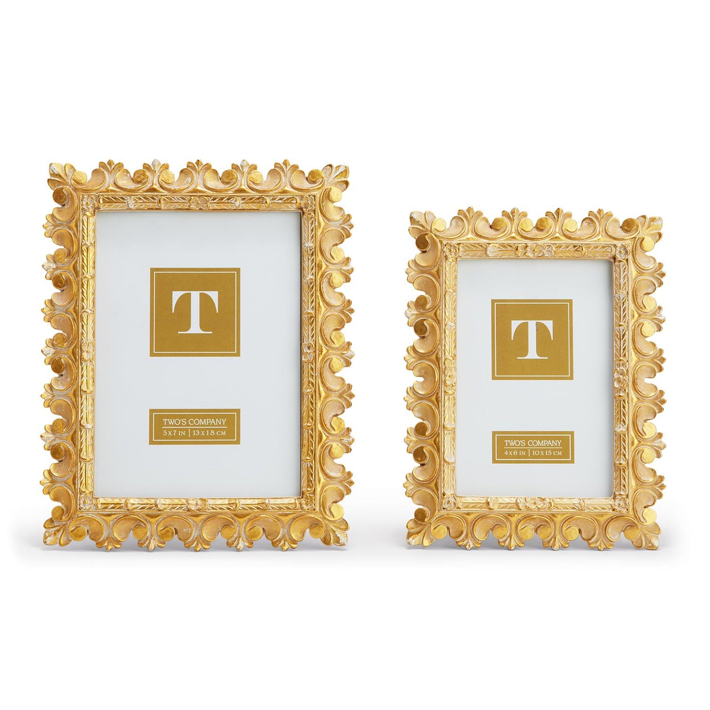 Golden Filigree Frame - 4x6 Home Decor Two's Company