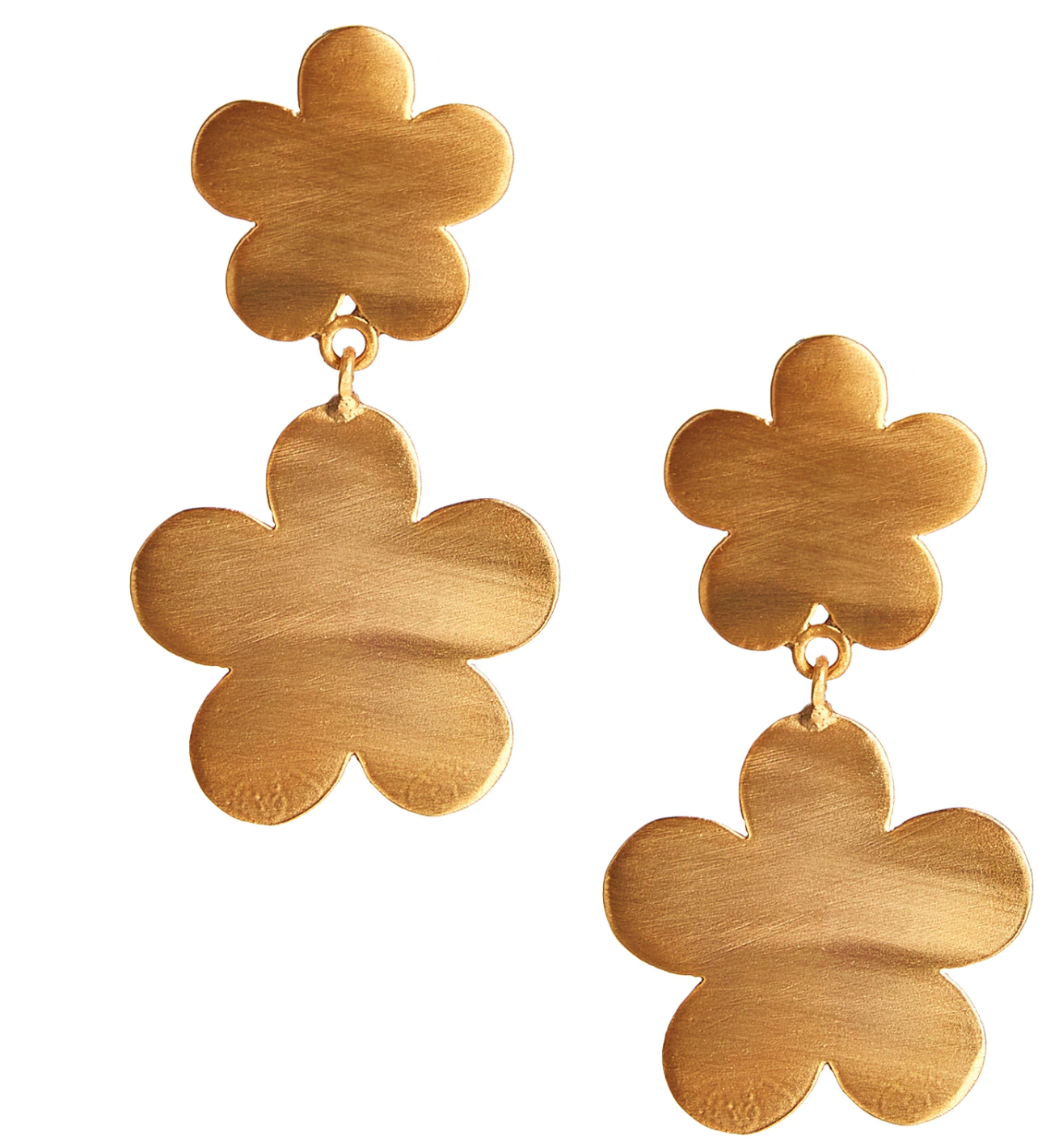 Gracie Brushed Gold Earrings Women's Jewelry Lisi Lerch