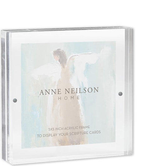 5x5 Acrylic Scripture Card Frame Home Decor Anne Neilson Home   