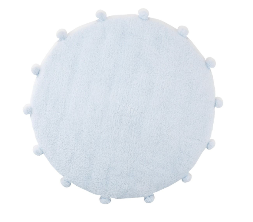 Blue Pom Sherpa Play Mats Gifts Mudpie