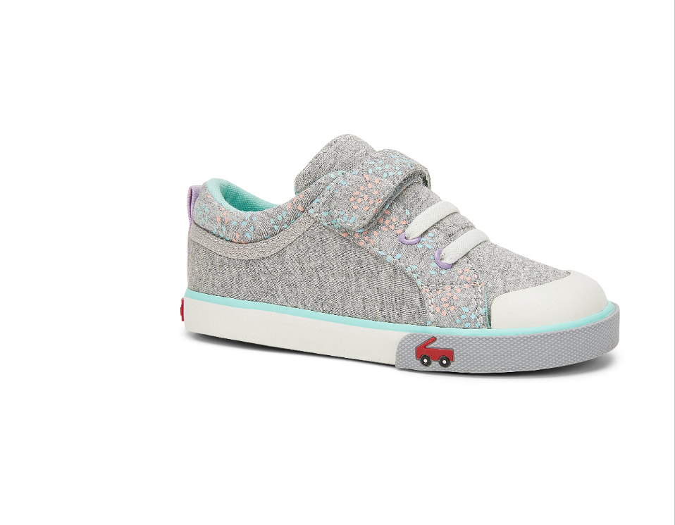 Kristin - Grey/Sprinkles Shoes See Kai Run