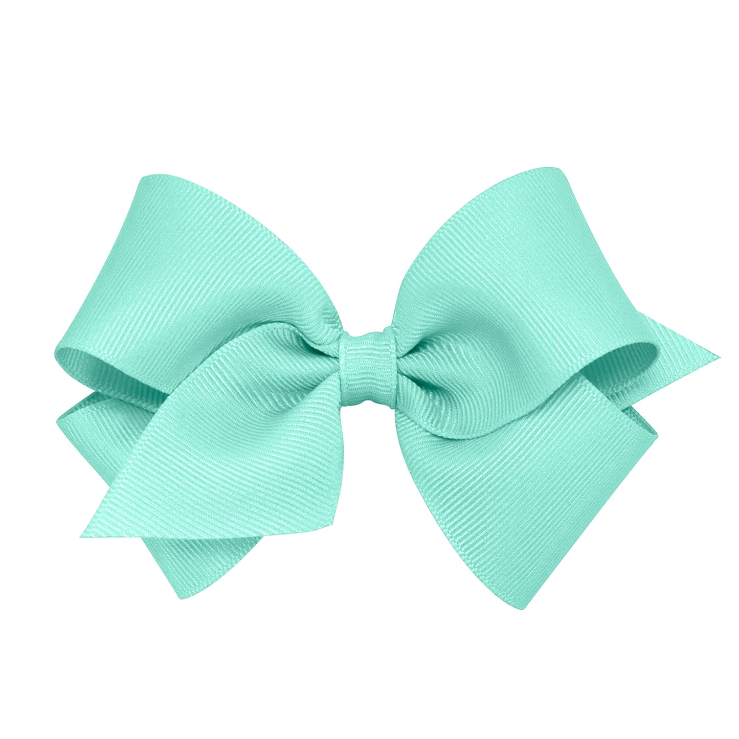 Small Grosgrain Bow - New Aqua Accessories Wee Ones