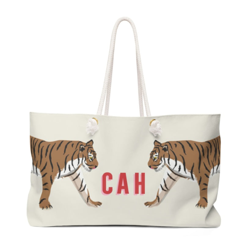 Travel Tote - Tiger Gifts Clairebella
