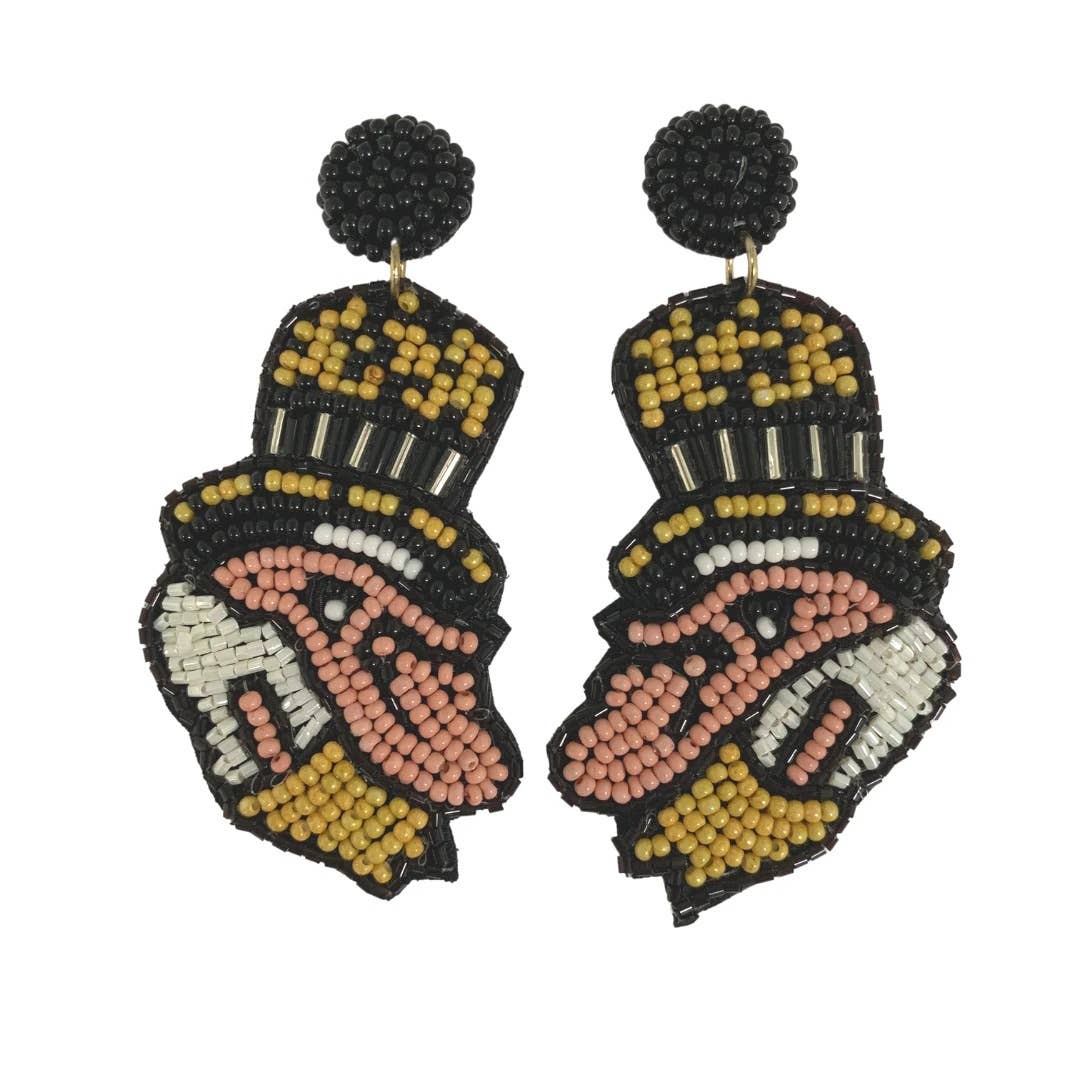 Sir Top Hat Earrings Women's Jewelry Allie Beads