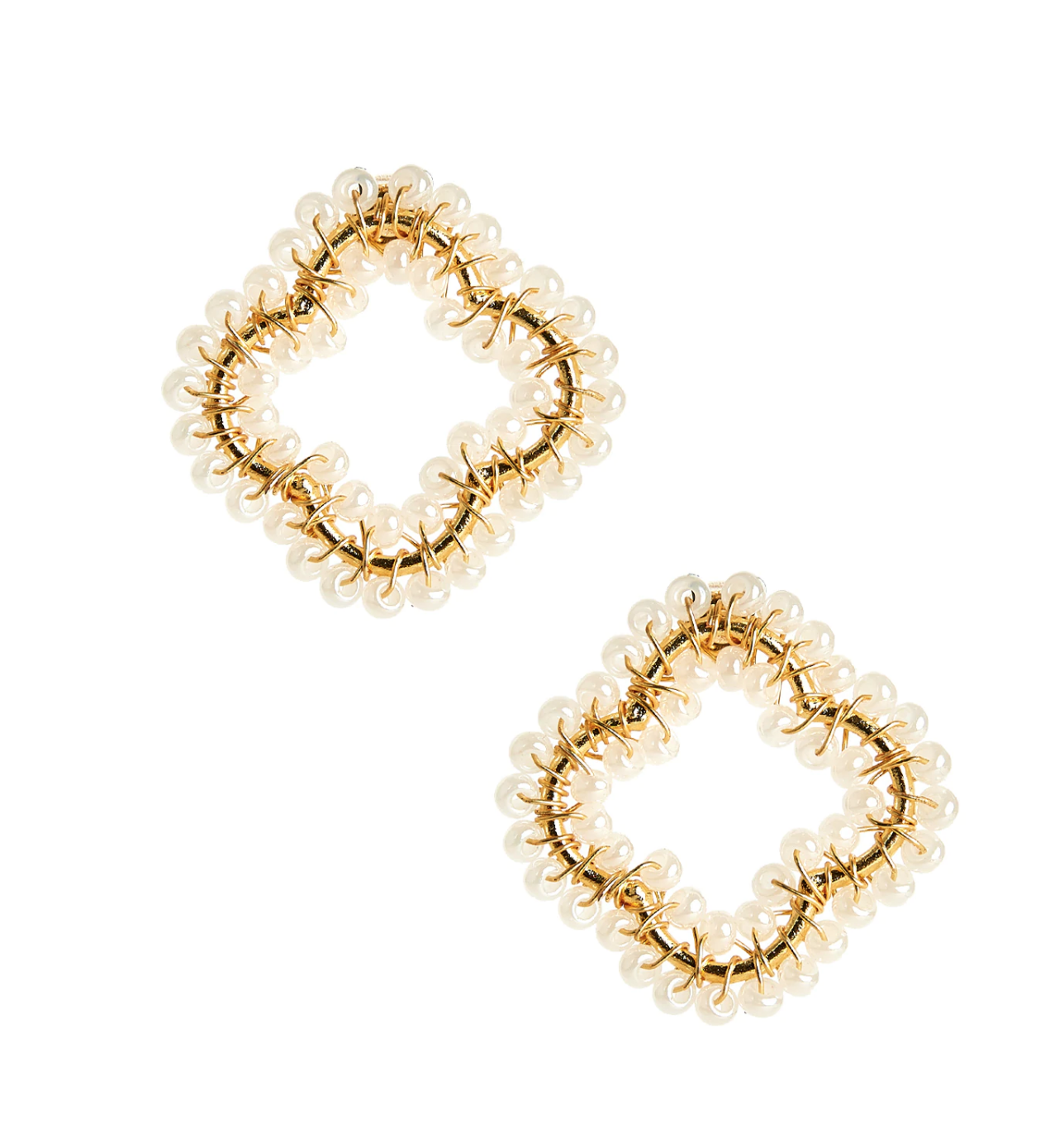 Beaded Pearl Bryn Stud Women's Jewelry Lisi Lerch