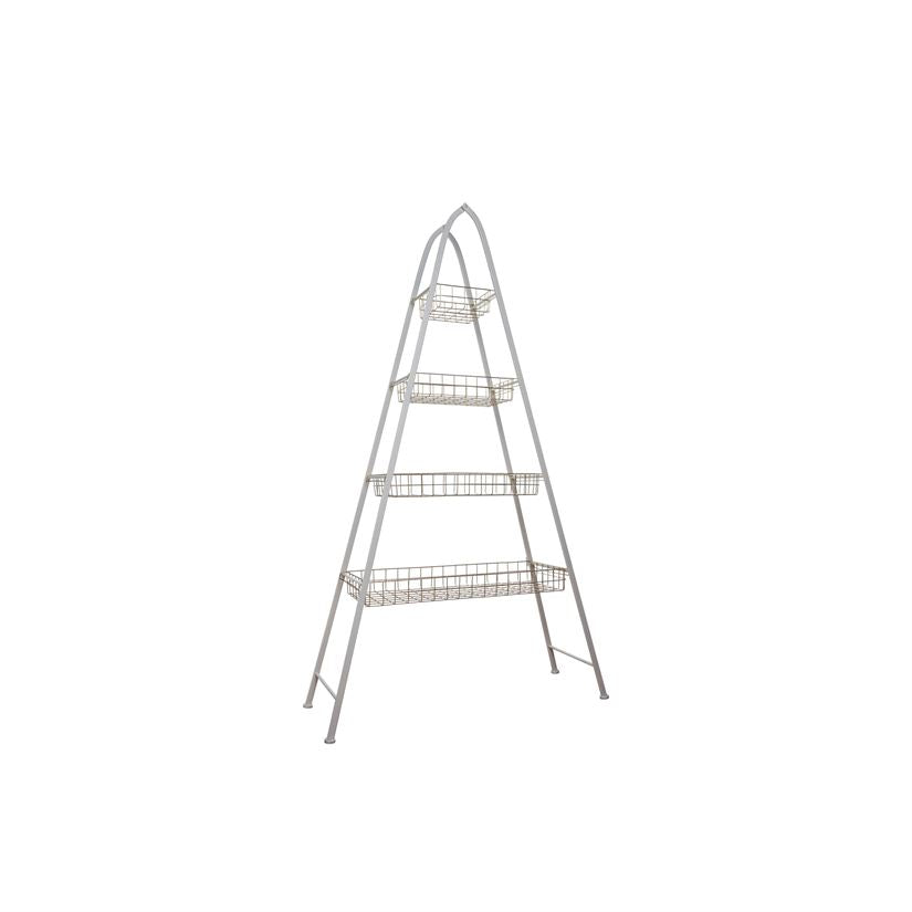 A-Frame Basket Shelf Home Decor Foreside Home & Garden