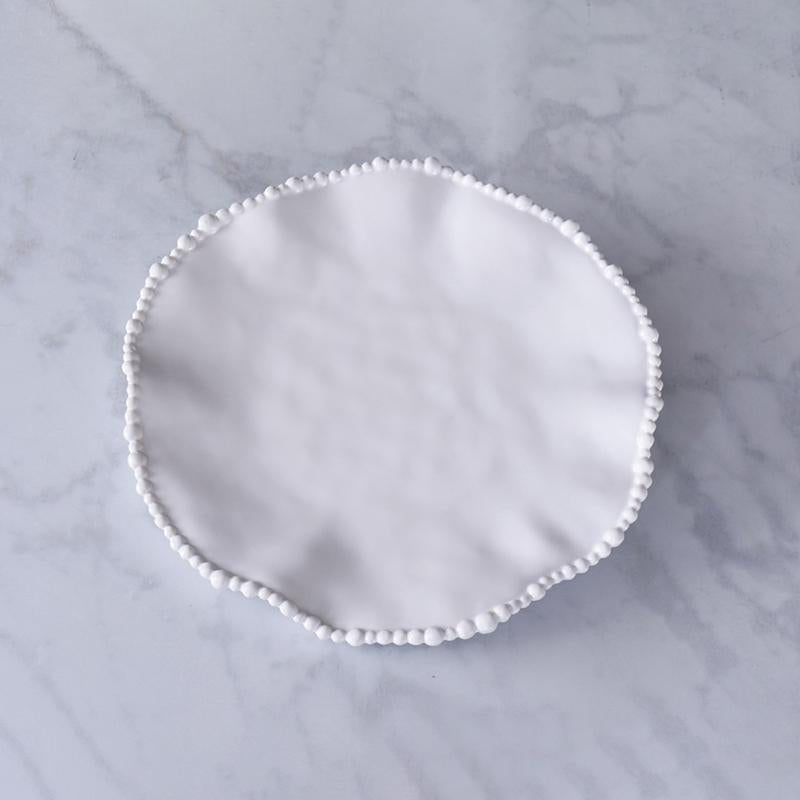 VIDA Alegria White Dinner Plate Home Decor Beatriz Ball