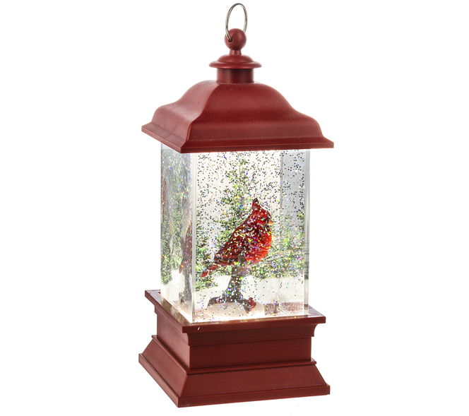 BO Red Cardinal Acrylic Lantern Home Decor Midwest-CBK   