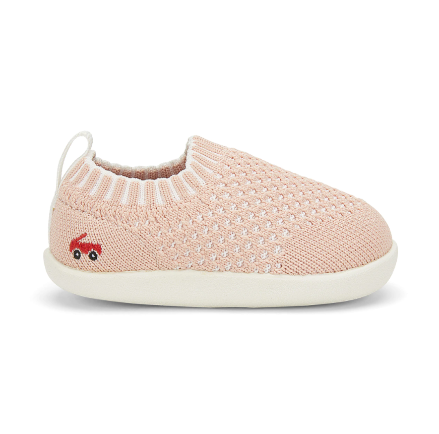 Baby Knit (First Walker) Pink Shoes See Kai Run