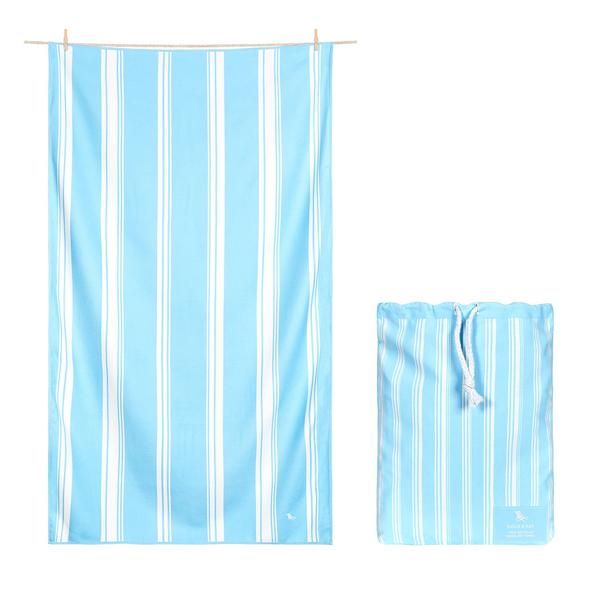Quick Dry Large Bath Towel - Chamomile Blue Gifts Dock & Bay