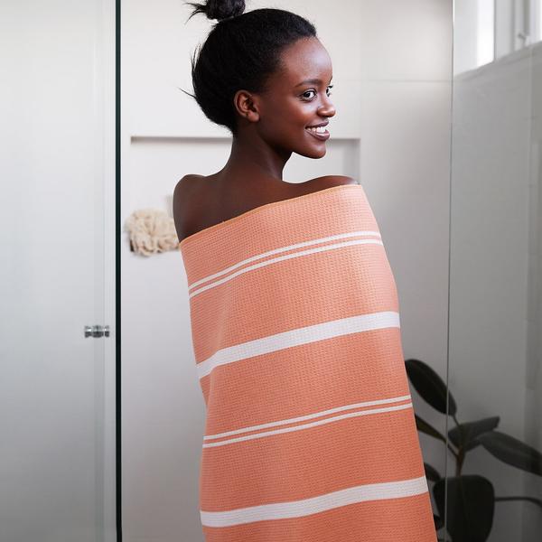 Quick Dry Large Bath Towel - Teracotta Sandalwood Gifts Dock & Bay