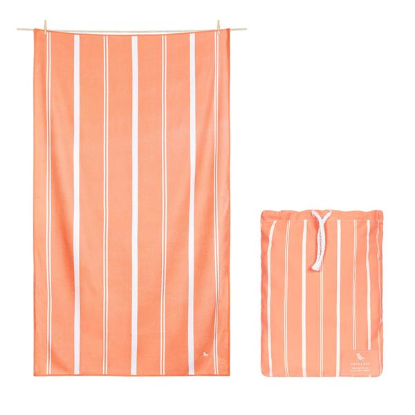Quick Dry Large Bath Towel - Teracotta Sandalwood Gifts Dock & Bay