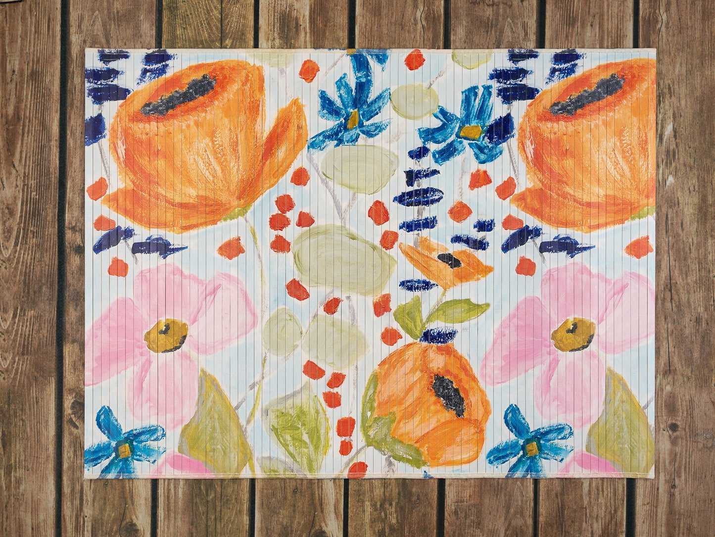 Blue Skies Bamboo Mat Home Decor TradeCie