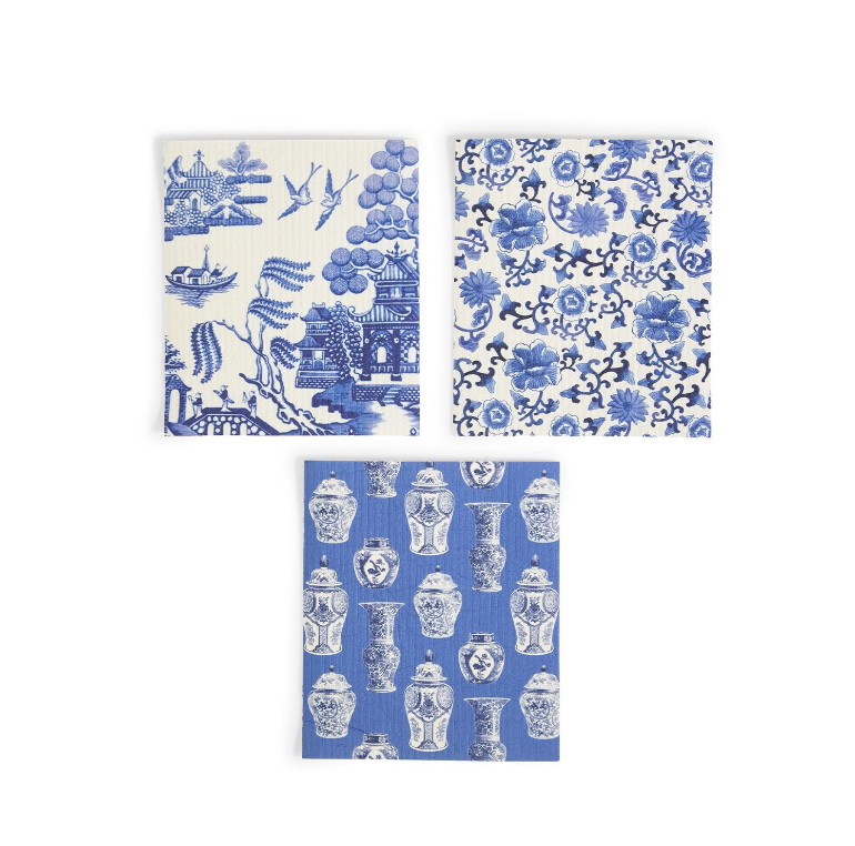 Blue Willow Multipurpose Kitchen Cloth Gifts Two's Company