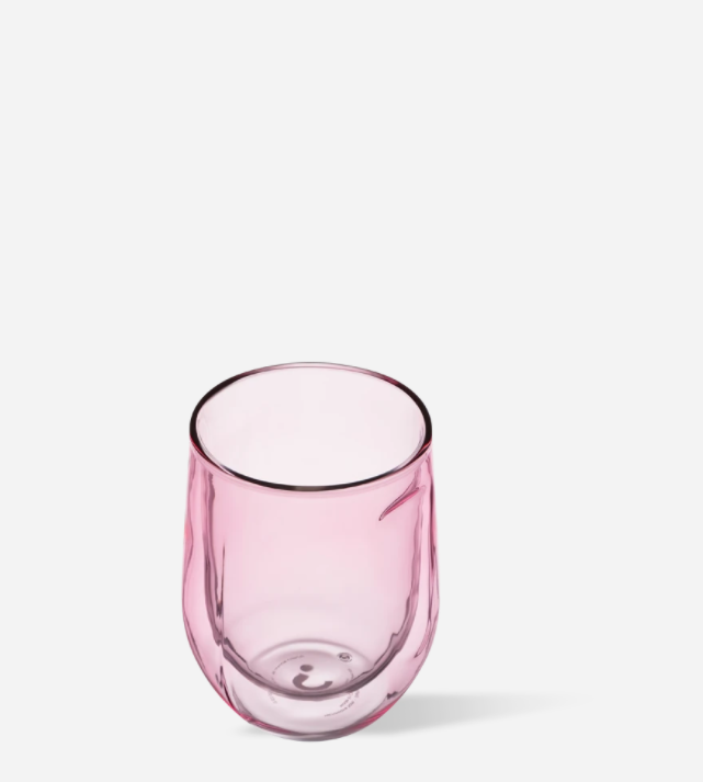 Blush Stemless Double Glass Set Gifts Corkcicle