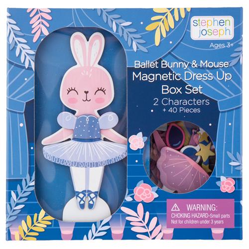 Magnetic Dress Up Doll Bunny and Mouse Accessories Stephen Joseph