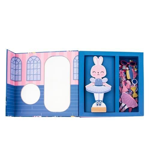 Magnetic Dress Up Doll Bunny and Mouse Accessories Stephen Joseph