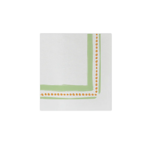 Papersoft Napkins Campagna Green Cocktail Napkins (Pack of 20) Kitchen + Entertaining Vietri   