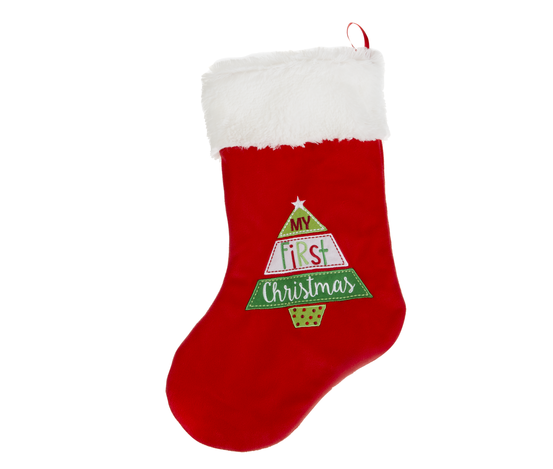 18" My First Christmas Stocking Gifts Baby Ganz