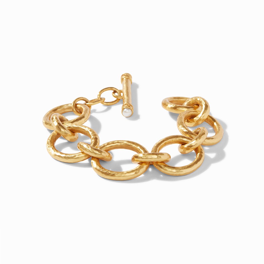 Catalina Link Bracelet Gold Bracelets Julie Vos