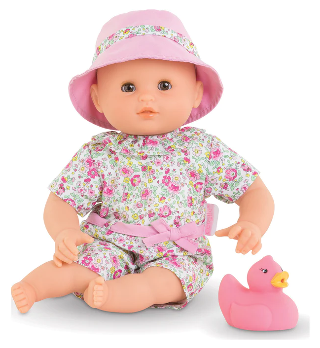 Bath Baby Doll - Coralie (Floral Romper) Toys Corolle
