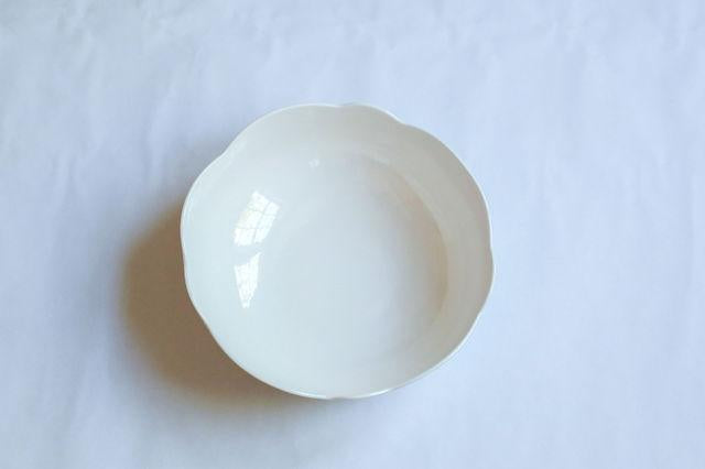 Scallop Serving Bowl - Cream Home Decor Relish