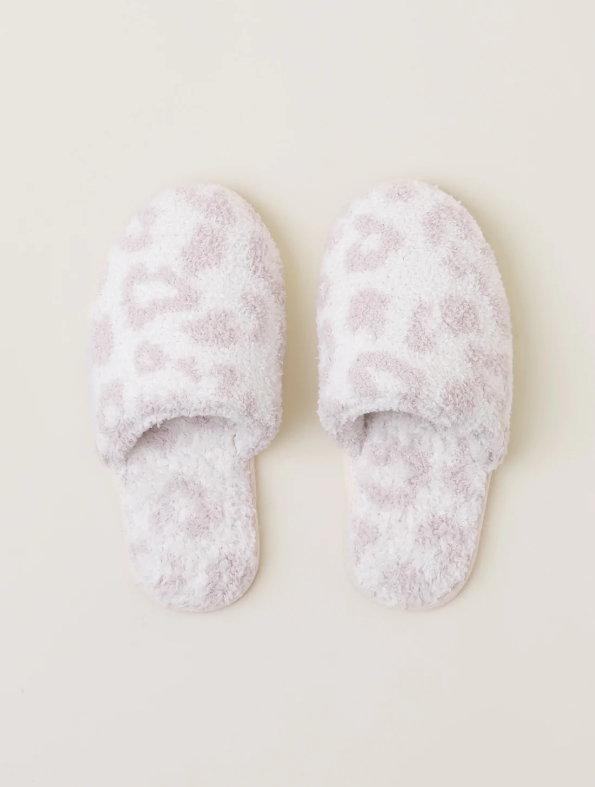 CozyChic Women's Barefoot in the Wild Slipper - Cream/Stone Gifts Barefoot Dreams
