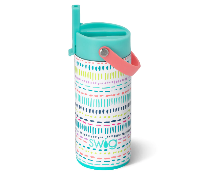 Dipsy Dots Flip + Sip Slim Tumbler (12oz) Gifts Swig