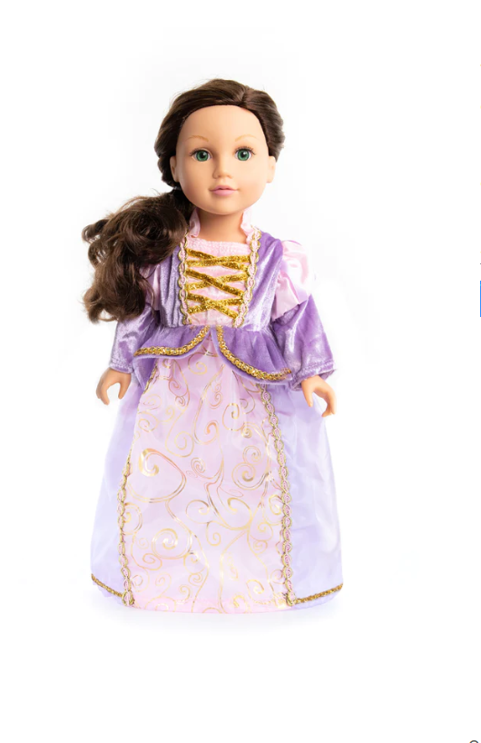 Doll Dress: Classic Rapunzel – Sugar Babies Children's Boutique