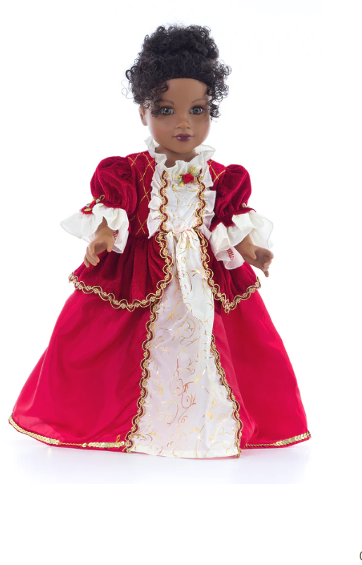 Doll Dress: Winter Beauty Gifts Little Adventures