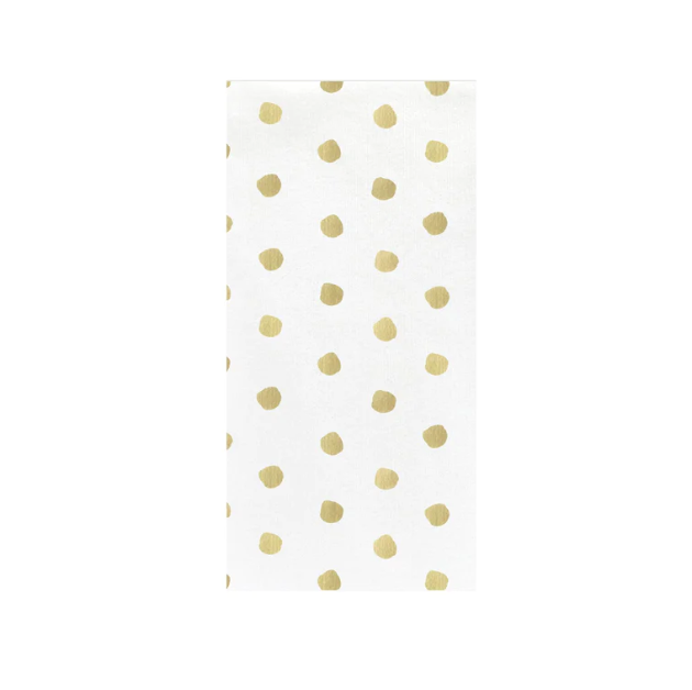 Papersoft Napkins Dot Linen Guest Towels (Pack of 20) Home Decor Vietri