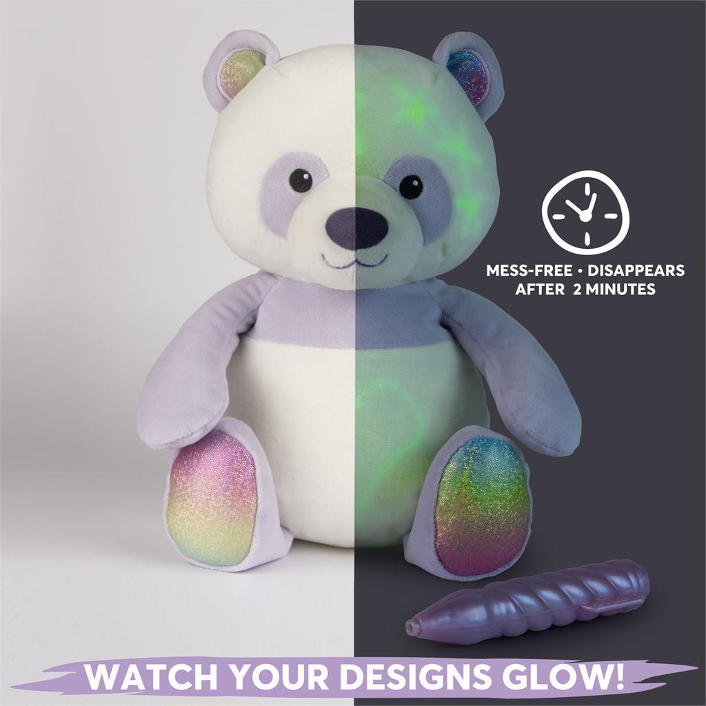 Draw and Glow 11" Panda Toys Gund   