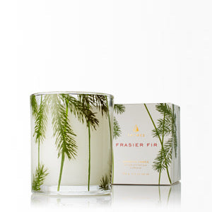 Frasier Fir Poured Candle Pine Needle Design Gifts Thymes