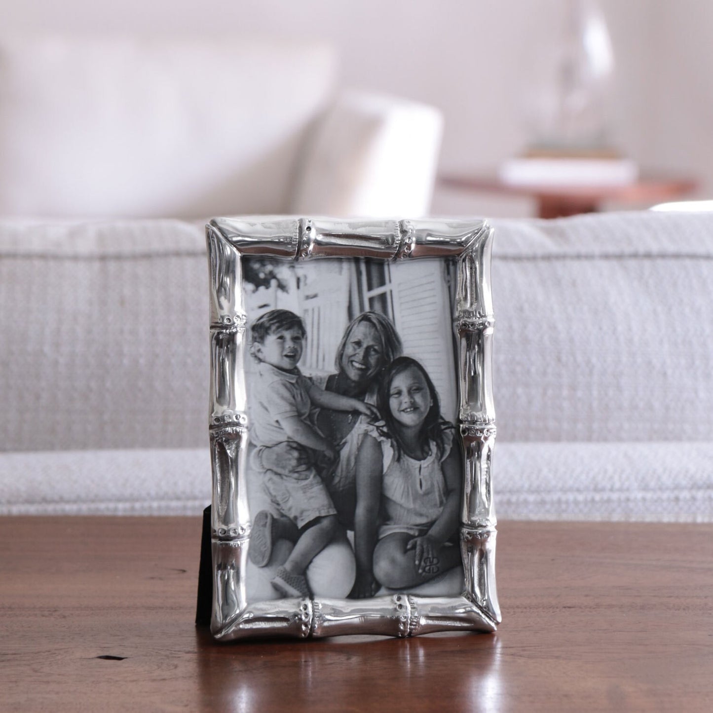 Garden Bamboo Silver 4x6 Frame Gifts Beatriz Ball