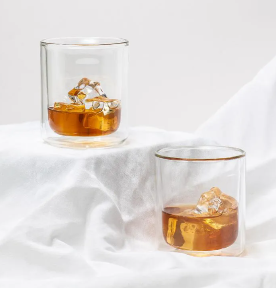 Glass Rocks - 12oz Double Pack - Clear Gifts Corkcicle